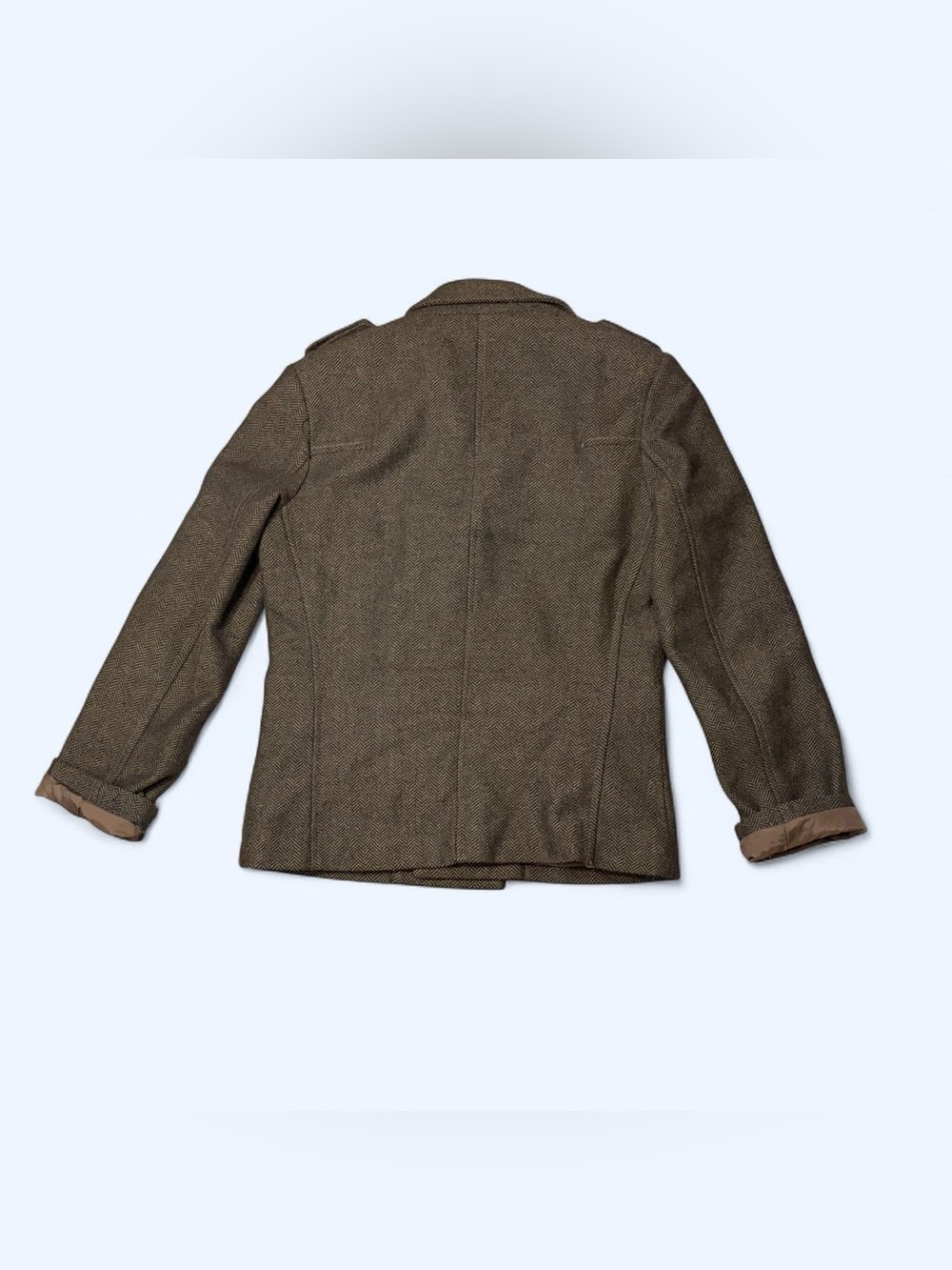 Grunge Brown Military Coat Jacket by Firetrap! - Picture 5 of 5